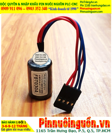 FUJI FBT030A ; Pin nuôi nguồn FUJI FBT030A lithium 3.6v 1/2AA 1000mAh chính hãng, Xuất xứ Nhật