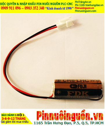 Pin CR8.LHC _Pin FUJI CR8.LHC; Pin nuôi nguồn FUJI CR8.LHC lithium 3v 3000mAh, Xuất xứ Nhật