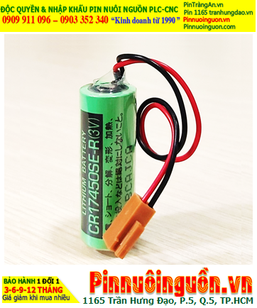 FDK CR17450SE-R; Pin nuôi nguồn FDK CR17450SE-R lithium 3v 4/5A 2200mAh, Xuất xứ NHẬT