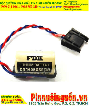 FDK CR14250SE; Pin nuôi nguồn PLC FDK CR14250SE 1/2AA 850mAh chính hãng, Xuất xứ NHẬT