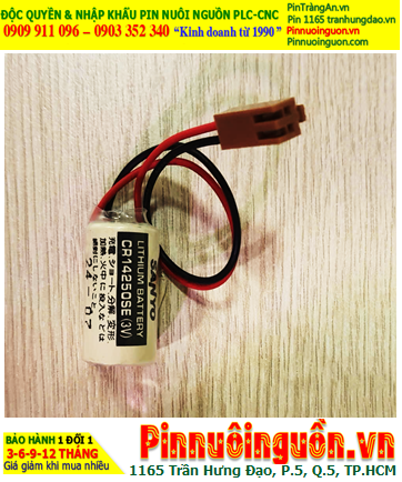 Sanyo CR17335SE (Zắc ZEA), Pin nuôi nguồn Sanyo CR17335SE lithium 3v 2/3A 1800mAh, Xuất xứ Nhật