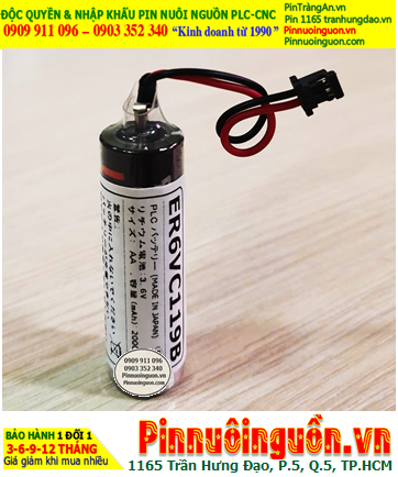 Mitsubishi ER6VC119B; Pin nuôi nguồn Mitsubishi ER6VC119B lithium 3.6v AA 2000mAh _Xuất xứ Nhật