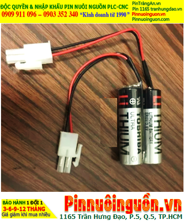 Pin Toshiba ER6V; Pin ER6V; Pin nuôi nguồn PLC Toshiba ER6V lithium 3.6v AA 2000mAh _Xuất xứ Nhật