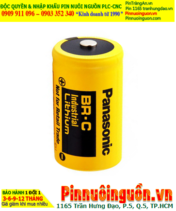 Panasonic BR-C; Pin nuôi nguồn Panasonic BR-C lithium 3v C 5000mAh chính hãng, Xuất xứ Nhật