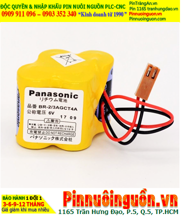 Panasonic BR-2/3AGCT4A; Pin nuôi nguồn Panasonic BR-2/3AGCT4A lithium 6v, Xuất xứ NHẬT