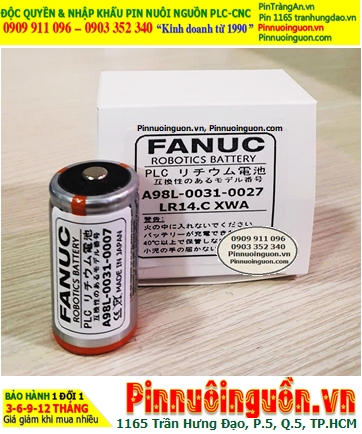 Fanuc A98L-0031-0027; Pin nuôi nguồn FANUC A98L-0031-0027 Alkaline 1.5v chính hãng, Xuất xứ BỈ