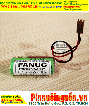 FANUC A02B-0200-K102; Pin nuôi nguồn FANUC A02B-0200-K102 lithium 3v, Xuất xứ NHẬT