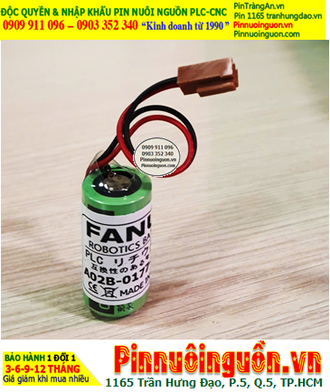 FANUC A02B-0177-K106; Pin nuôi nguồn FANUC A02B-0177-K106 lithium 3v chính hãng, Xuất xứ NHẬT