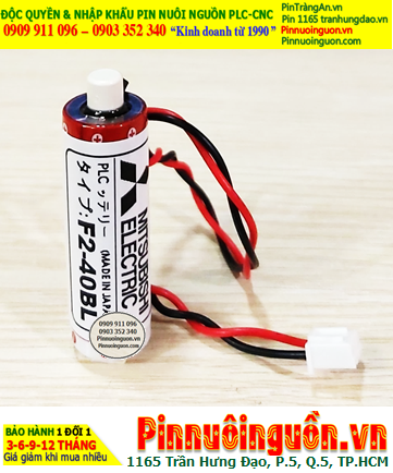 Mitsubishi F2-40BL; Pin nuôi nguồn Mitsubishi F2-40BL Lithium 3.6v AA 1800mAh _Xuất xứ Nhật