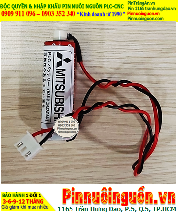 Mitsubishi FX2N; Pin nuôi nguồn Mitsubishi FX2N Lithium 3.6v AA1800mAh  _Xuất xứ Nhật