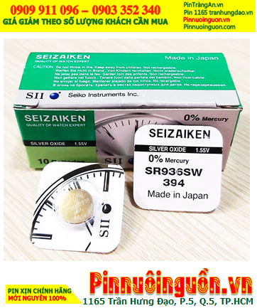 Seizaiken SR721SW, Pin đồng hồ 1.55v Seizaiken SR721SW Pin 362(Xuất xứ Nhật)