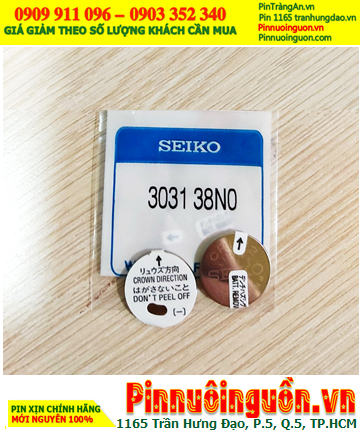 Seiko CR1612, Pin đồng hồ 3V lithium Seiko CR1612 Part 303138N0 for 4F32 4F56 chính hãng