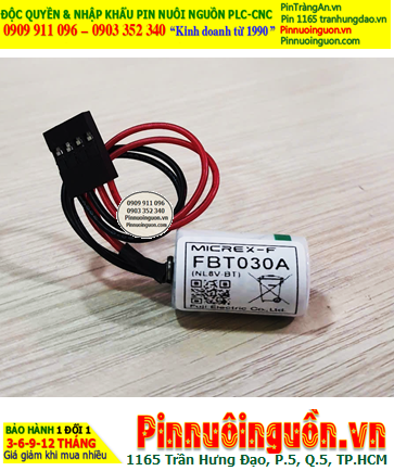 FUJI FBT030A ; Pin nuôi nguồn FUJI FBT030A lithium 3.6v 1/2AA 1000mAh chính hãng, Xuất xứ Nhật