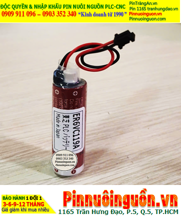 Pin ER6VC119A _Pin nuôi nguồn PLC ER6VC119A lithium 3.6v AA 2000mAh chính hãng _Made in Japan