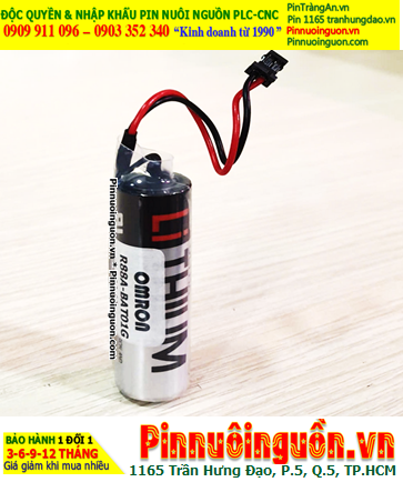 Pin Omron R88A-BAT01G; Pin nuôi nguồn PLC Omron R88A-BAT01G lithium 3.6v _Xuất xứ Nhật