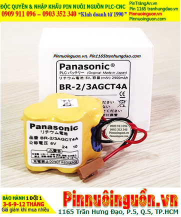 Panasonic BR-2/3AGCT4A; Pin nuôi nguồn Panasonic BR-2/3AGCT4A lithium 6v, Xuất xứ NHẬT