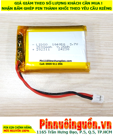 Pin Camera hành trình 3.7v-2500mAh, Nhận thay pin Camera hành trình 3.7v- 2500mAh /Đã có mạch sẳn