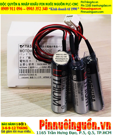 Yaskawa HW0470360-A; Pin  Yaskawa Motoman HW0470360-A AA 8000mAh 3.6v (Xuất xứ Nhật)