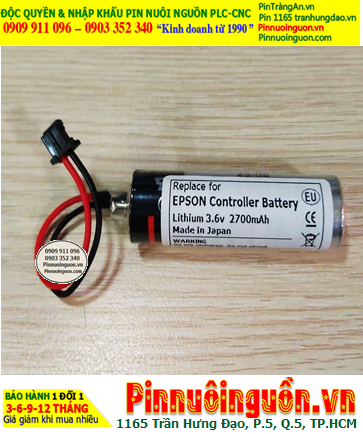 Epson Control 2172925, Pin nuôi nguồn Epson 2172925 lithium 3.6v 2700mAh chính hãng (Xuất xứ Nhật)