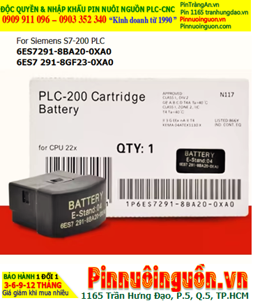 Pin Siemens CPU S7-200; Pin nuôi nguồn Siemens 6ES7291-8BA20-0XA0 chính hãng _Made in Germany (Đức)