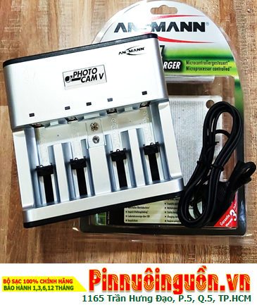 ANSMAN PhotoCam IV Charger & Charging 01 to 04 Batteries AA-AAA-C-D-9V