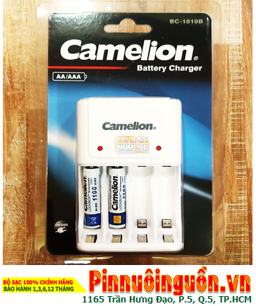 Battery Charger Camelion BC1010(2NH-AAA1100LBP2), including 02 Camelion AAA1100mAh 1.2v Batteries