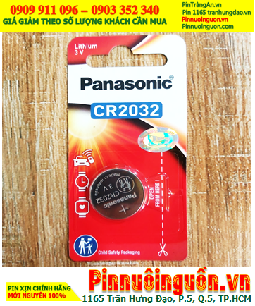 Panasonic CR2032 lithium 3V Battery - Made in Indonesia | In stock now