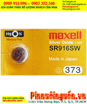 Maxell SR916SW Silver Oxide 1.55V | In stock now for selling