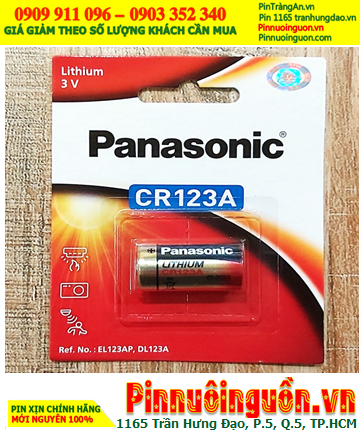 Panasonic CR123A, Panasonic CR123A (2/3A) Photo lithium 3V battery