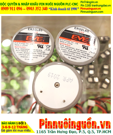 EVE ER32L65; Pin nuôi nguồn ER32L65 lithium 3.6v 1/10D 1000mAh