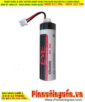 Pin ER14505 _Pin EVE ER14505; Pin nuôi nguồn EVE ER14505 lithium 3.6v AA 2600mAh (zắc cắm trắng)