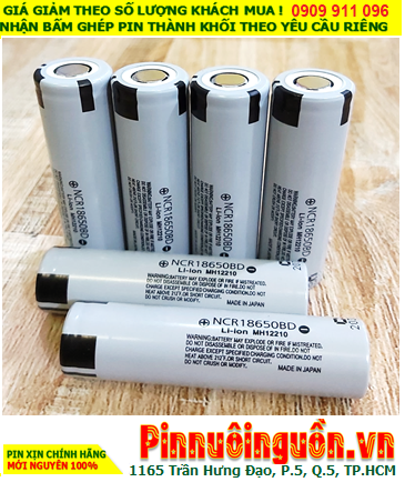 Cell pin box sạc dự phòng Pin sạc 3.7v 18650 Panasonic NCR16850BD 3200mAh (Made in Japan)