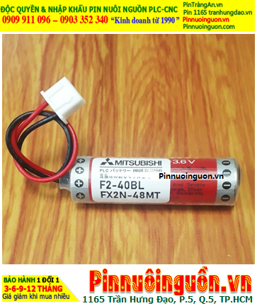 Mitsubishi FX2N-48MT; Pin nuôi nguồn Mitsubishi FX2N-48MT AA 1800mAh _Xuất xứ Nhật