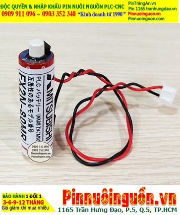 Mitsubishi F2-40BL; Pin nuôi nguồn Mitsubishi F2-40BL dòng SUPER LITHIUM 3.6v AA 1800mAh _Xuất xứ Nhật