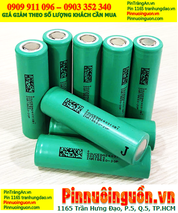 DMEGC INR18650-30P, Pin sạc 18650 Lithium 3.7v DMEGC INR18650-30P (2800-3000mAh) Xả 10C (30A)