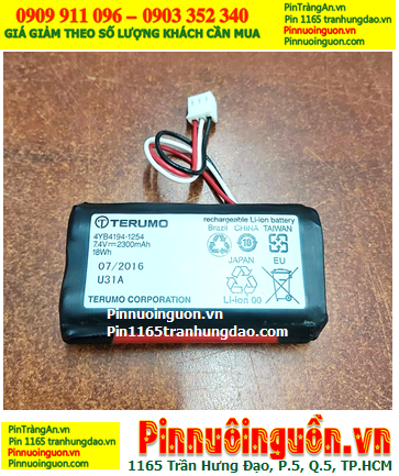 TERUMO 4YB4194-1254, Pin TERUMO 4YB4194-1254 7.4v 2300mAh 18Wh /Nhận thay pin Thiết bị