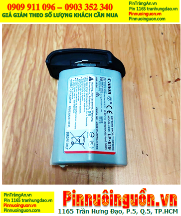 Pin máy ảnh Cannon LP-E19 10.8V 2700mAh, Nhận thay Pin Ghép pin mới Máy ảnh Cannon LP-E19 10.8v 2700mAh