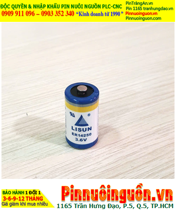 Lisun ER14250; Pin nuôi nguồn Lisun ER14250 lithium 3.6v 1/2AA 1200mAh chính hãng