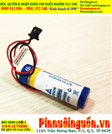 Lisun ER14505 (Zắc DF1.35-2P); Pin nuôi nguồn Lisun ER14505 lithium 3.6v AA 2600mAh chính hãng