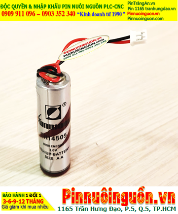 Sunmoon ER14505 (PH2.0-2P), Pin nuôi nguồn Sunmoon ER14505 lithium 3.6v AA 2600mAh