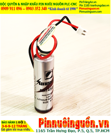 Sunmoon ER14505 (Loại có ZẮC CẮM), Pin nuôi nguồn Sunmoon ER14505 lithium 3.6v AA 2600mAh