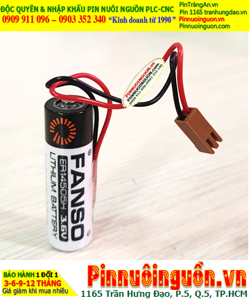 FANSO ER14505H (JEA2.54); Pin nuôi nguồn FANSO ER14505H lithium AA 3.6v 2700mAh chính hãng