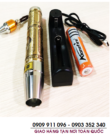 AloneFire SV46 (kèm Pin-máy sạc), Đèn soi đá quý AloneFire SV46 (ánh vàng, trắng, tím tia UV) /BH 03 tháng