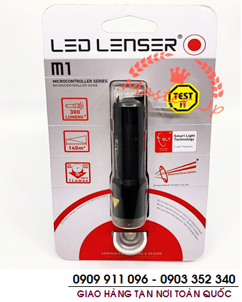 LEDLENSER M1, Đèn pin siêu sáng LEDLENSER M1 300 Lumens chiếu xa 140m