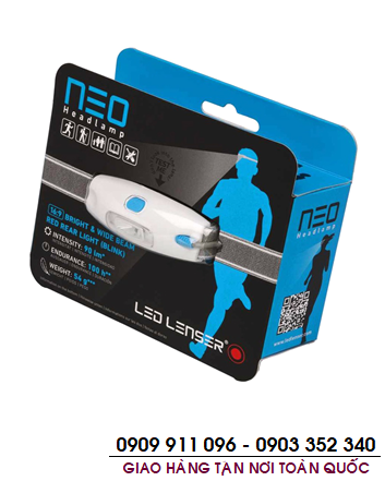 Đèn pin đội đầu LED LENSER NEO HEADLAMPS BLUE - 6110 chính hãng | Có sẳn hàng