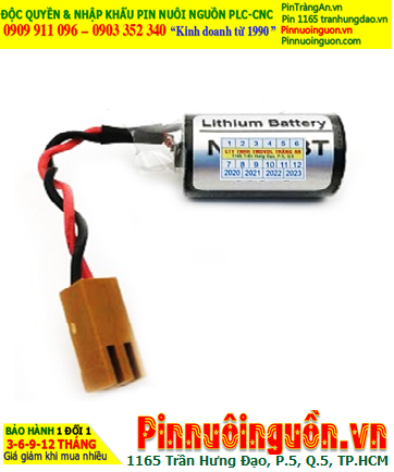YASKAWA 34-369636-00; Pin nuôi nguồn YASKAWA 3.6v 1/2AA 1200mAh chính hãng, Xuất xứ Nhật