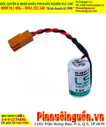 YASKAWA 34-369636-00; Pin nuôi nguồn YASKAWA 3.6v 1/2AA 1200mAh (Xuất xứ Pháp)
