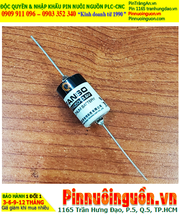 FANSO ER14250H; Pin nuôi nguồn PLC FANSO ER14250H (trục thép 2 đầu) 3.6v 1/2AA 1200mAh