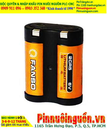 FANSO 2CR5 _Pin nuôi nguồn PLC FANSO 2CR5 lithium 6v chính hãng | CÒN HÀNG