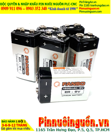 Pin FANSO ER-9V; Pin ER-9V; Pin nuôi nguồn PLC FANSO ER-9V lithium
